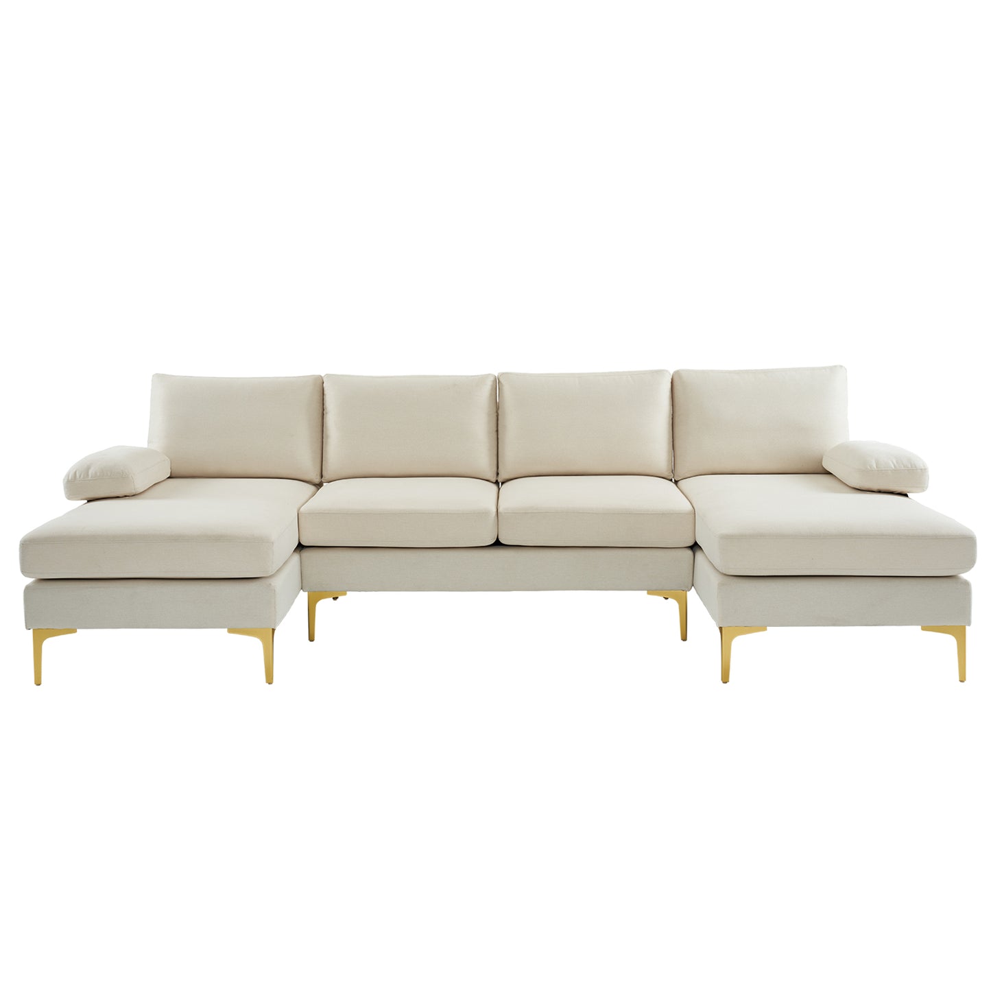 BLDUZYQTMW U-Shaped 4-Seat Linen Seat