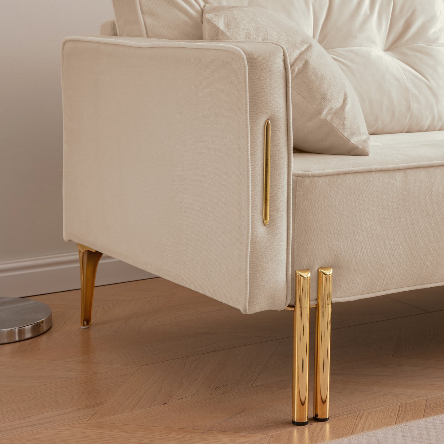 BIPSPZTYAT 70" Velvet Sofa